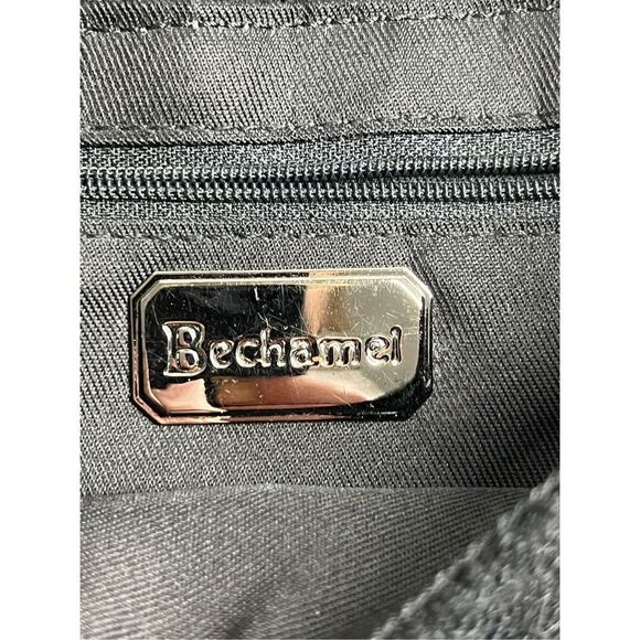 BECHAMEL BAGUETTE CLOTH HANDBAG Hobo Black - Picture 11 of 14